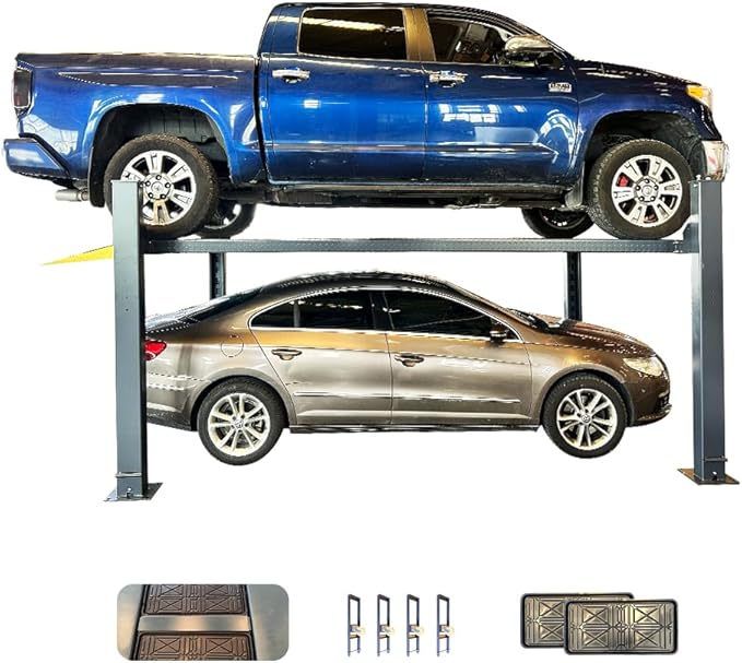 Katool KT-4H850 8,500Lbs Heavy Duty 4-Post Car Lift