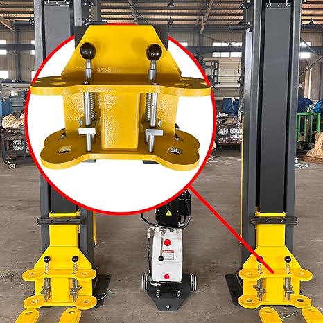 Katool 8000 lbs Portable 2 Post Lift PMRL-200 Adaptable 2 Post Lift Mobile Car Lift Two Post Lift for Home