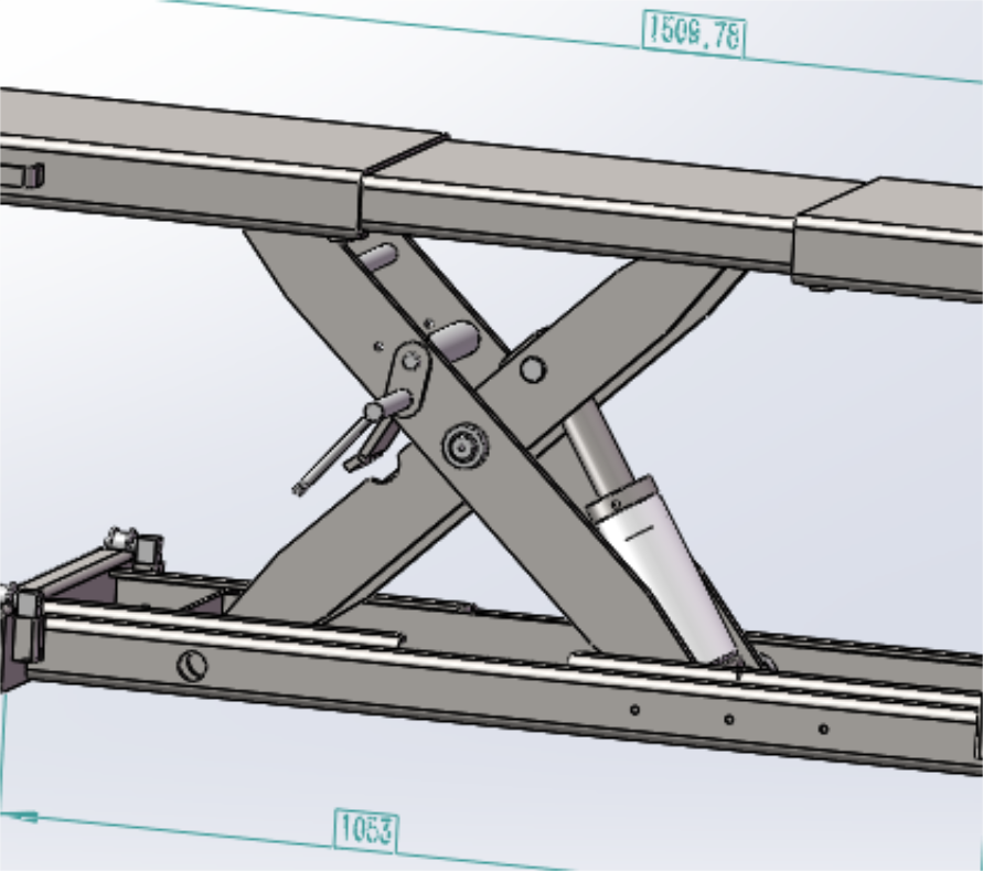 KATOOL KT-RJ50 Rolling Jack 5000 lbs. Lifting Capacity *Fits KT-4H110 lift and the KT-4H850*