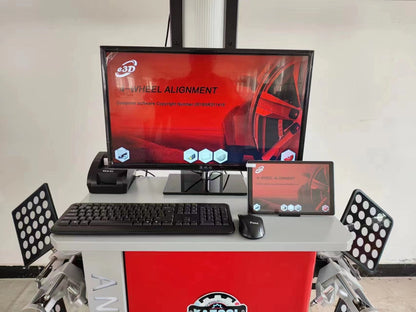 Wheel Alignment Machine Works on 2 Post & Scissor Lift--AV6 Pro