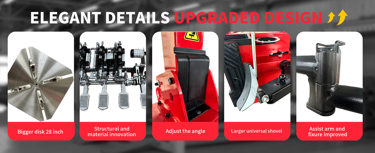 Katool KT-T850 Tilt-Arm Wheel Clamp Tire Changer Machine