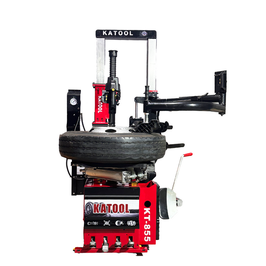 Katool Tire Changer KT-855 Vertical Tire Press changer Wheel Changer Machine