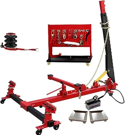 Katool KT-255 Auto Body Puller Frame Straightener with 3 ton Air Jack
