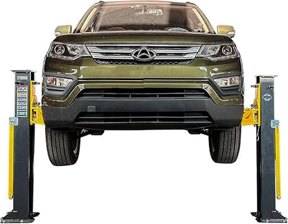 Katool 8000 lbs Portable 2 Post Lift PMRL-200 Adaptable 2 Post Lift Mobile Car Lift Two Post Lift for Home