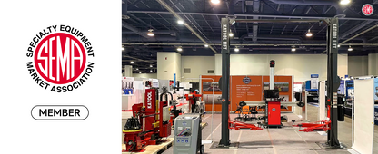Katool KT-AS110D Two Post Asymmetrical Vehicle Lift 11,000lbs Single Point Lock Release