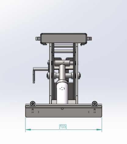 KATOOL KT-RJ50 Rolling Jack 5000 lbs. Lifting Capacity  *Fits KT-4H110 lift and the KT-4H850*